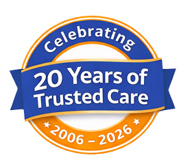 Celebrating 20 Years of Trusted Care 2006–2026